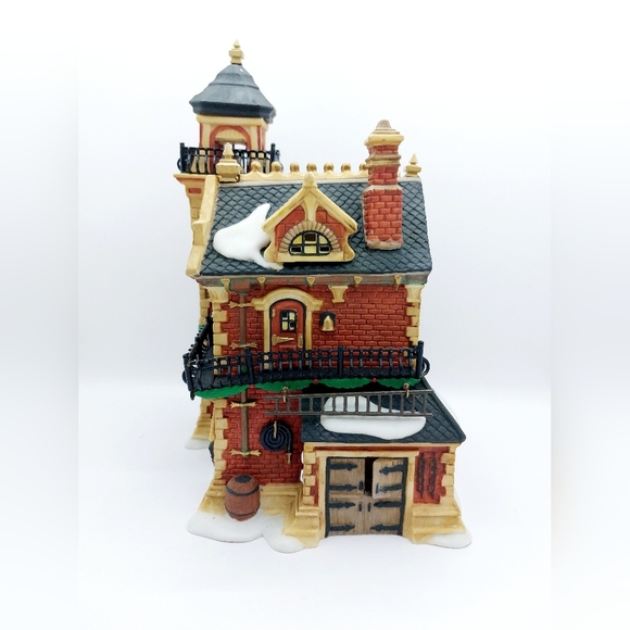 Department 56‎ Dickens Village Series Ashwick Lane Hose & Ladder #58305 - Picture 2 of 8